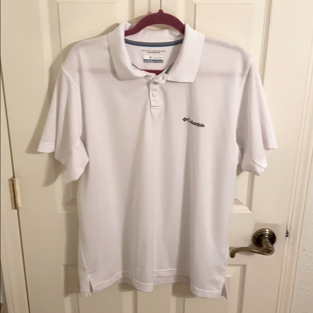 White Columbia Sport Polo